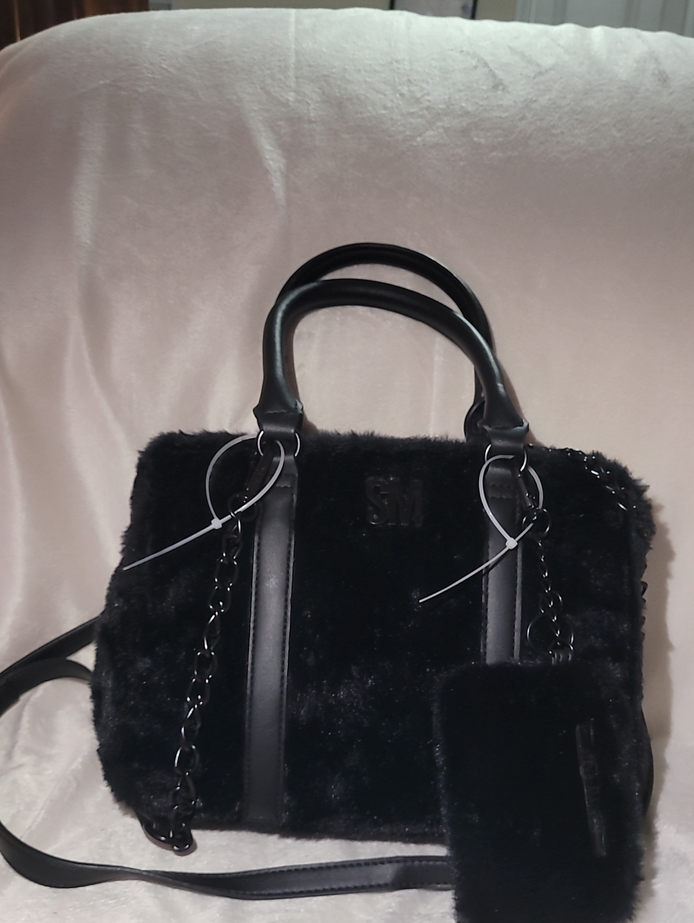 Steve Madden "BMickey" Faux Crossbory W Coin Pouch